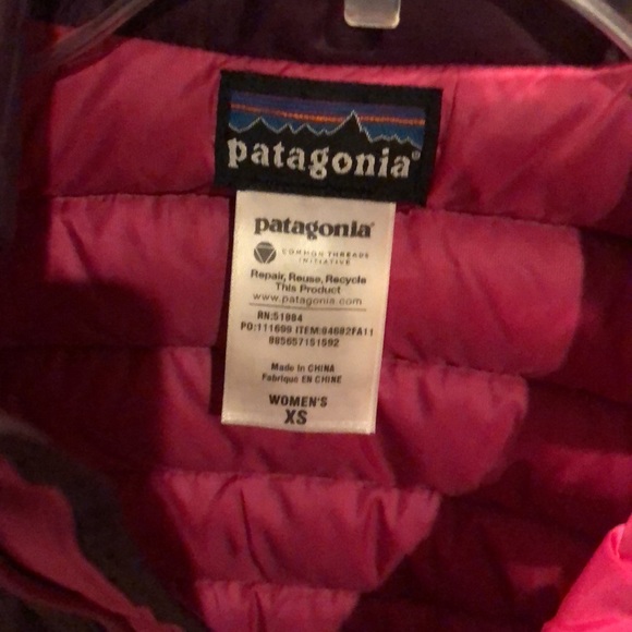 Patagonia down jacket size xs - Picture 5 of 7